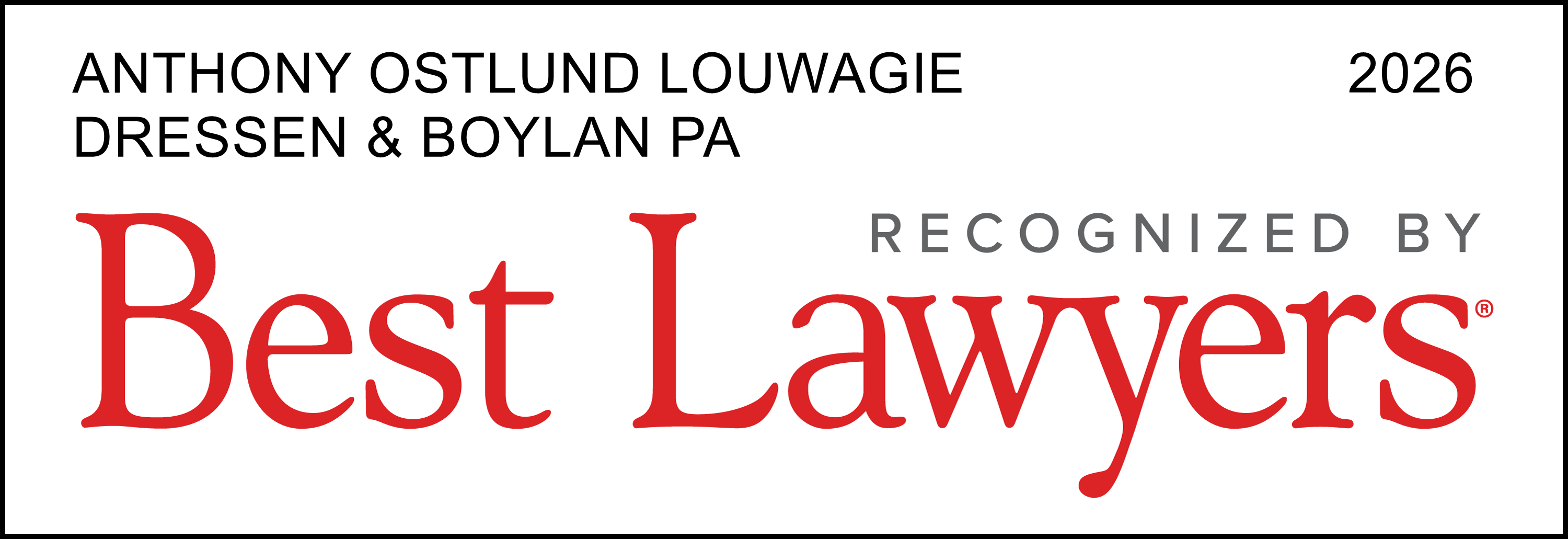 Best Lawyers - Firm Logo